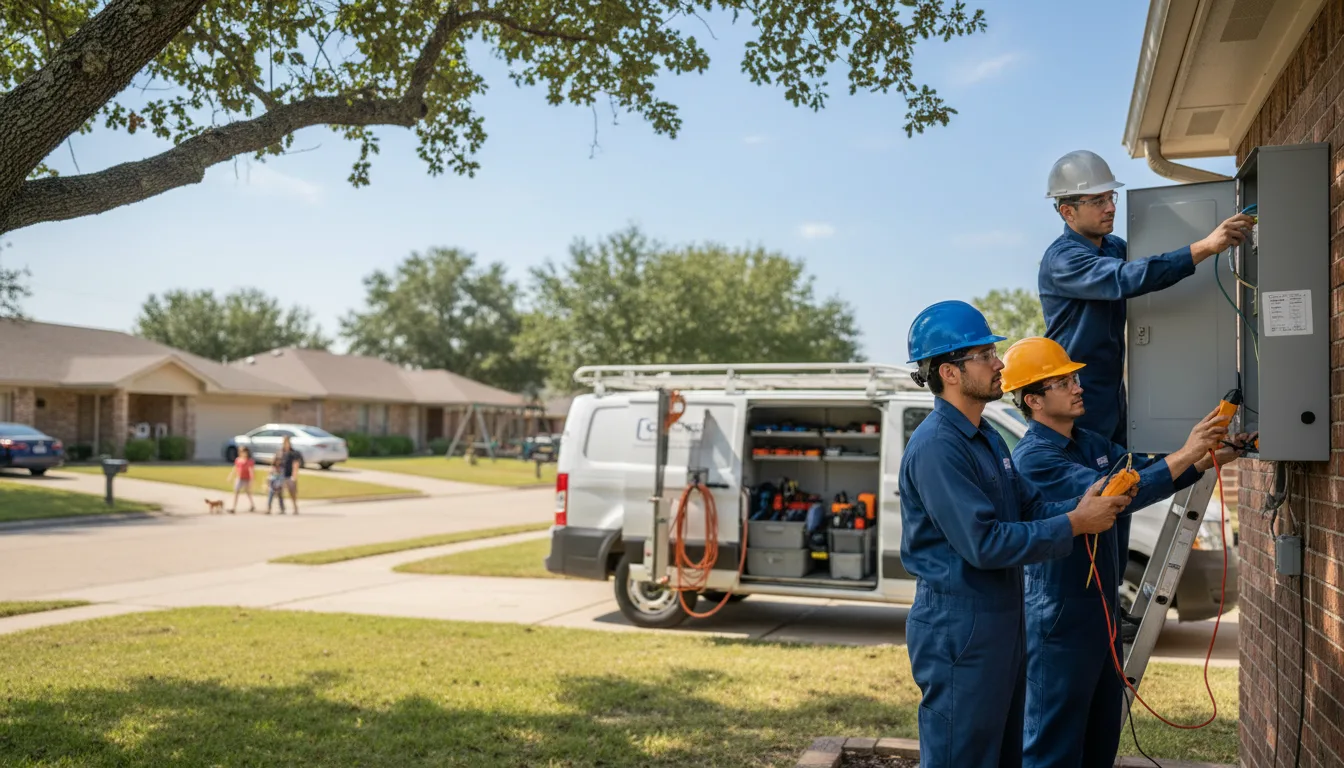 Certified electrician providing emergency electrical services in Nicholson, GA
